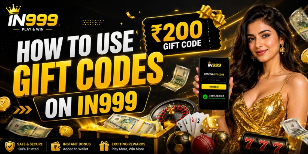 How to Use Gift Codes on IN999